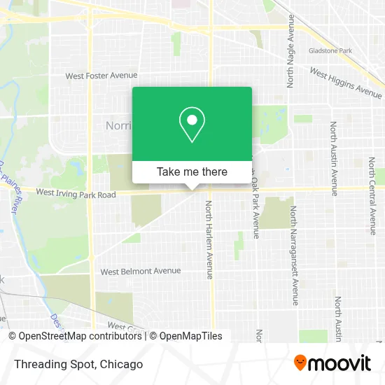 Threading Spot map