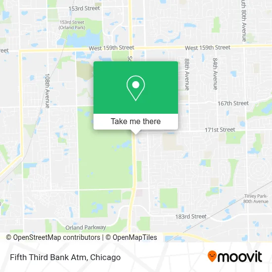 Fifth Third Bank Atm map
