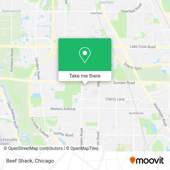 Beef Shack map