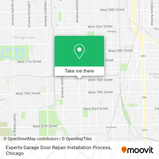 Experts Garage Door Repair Installation Process map