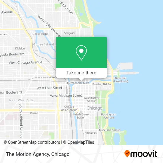 The Motion Agency map