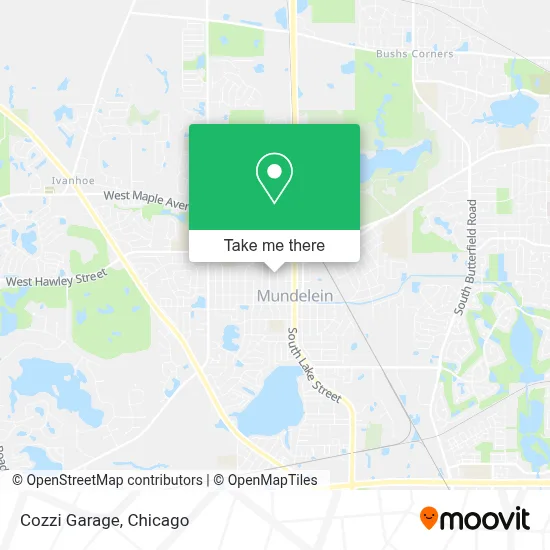 Cozzi Garage map