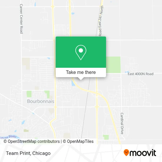 Team Print map