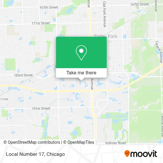 Local Number 17 map