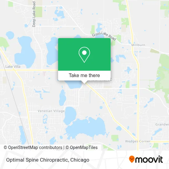 Optimal Spine Chiropractic map