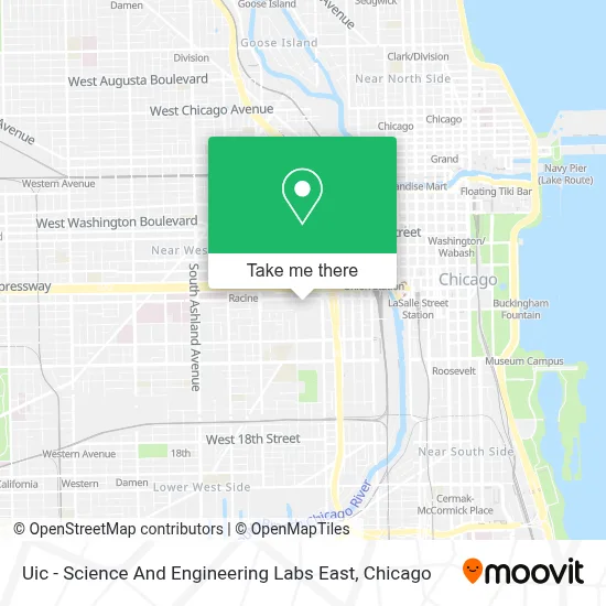 Uic - Science And Engineering Labs East map