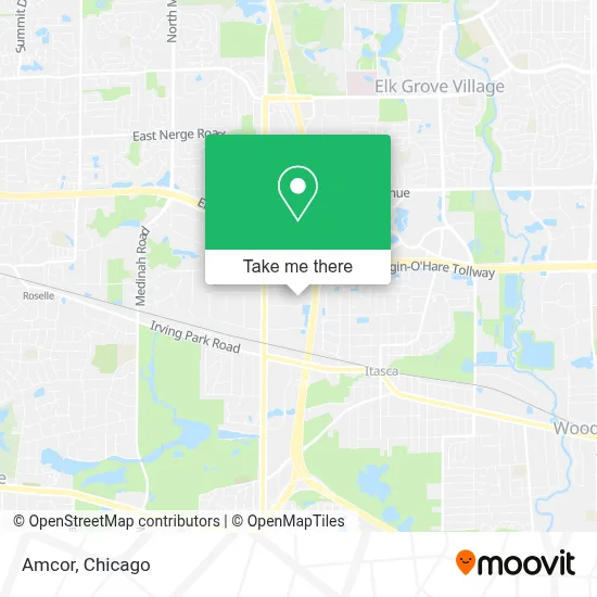 Amcor map