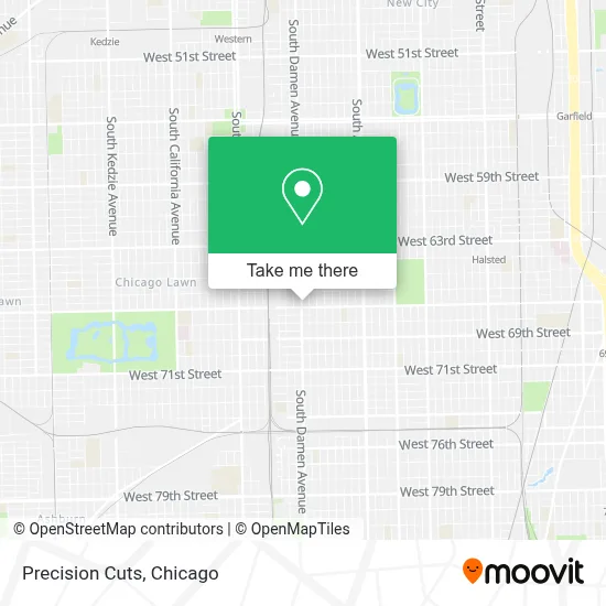 Precision Cuts map