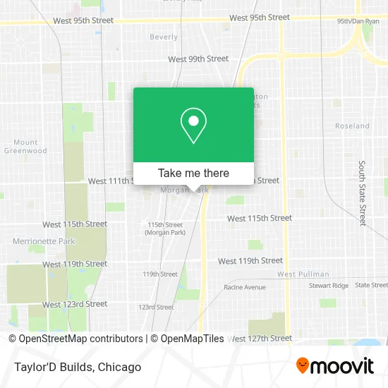 Taylor'D Builds map