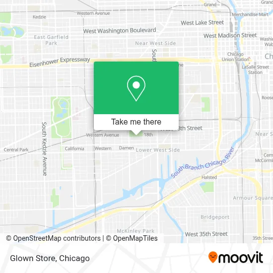 Glown Store map