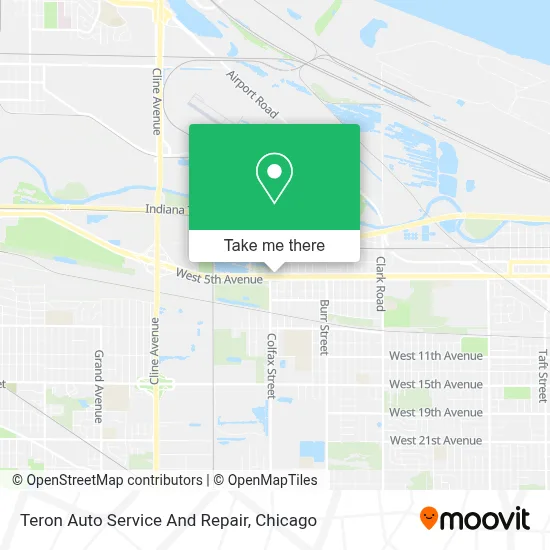 Teron Auto Service And Repair map