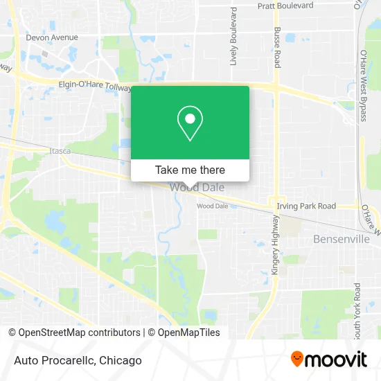 Auto Procarellc map