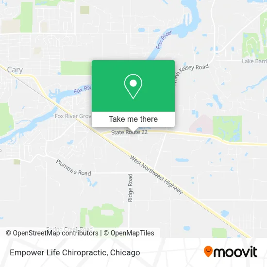 Empower Life Chiropractic map
