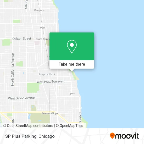 SP Plus Parking map