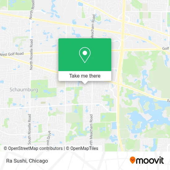 Ra Sushi map