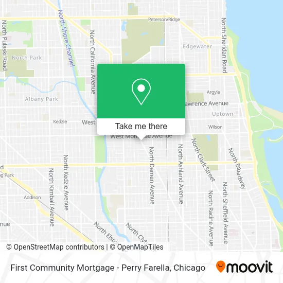 First Community Mortgage - Perry Farella map