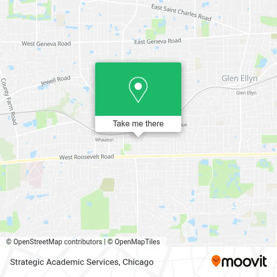 Strategic Academic Services map