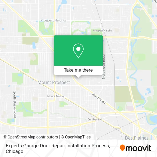Experts Garage Door Repair Installation Process map
