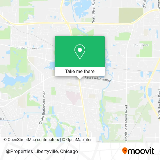 @Properties Libertyville map