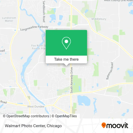Walmart Photo Center map