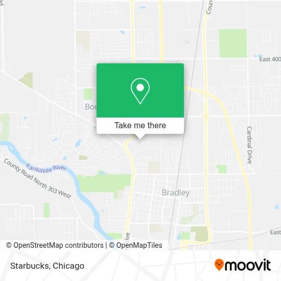 Starbucks map