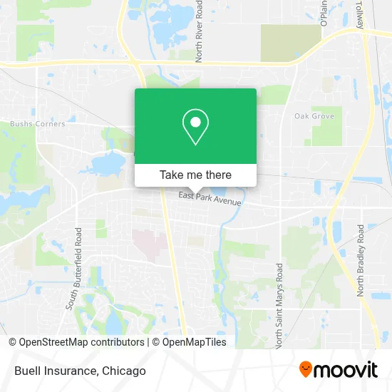 Buell Insurance map