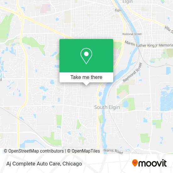 Aj Complete Auto Care map