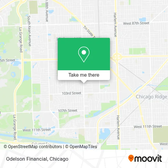 Odelson Financial map