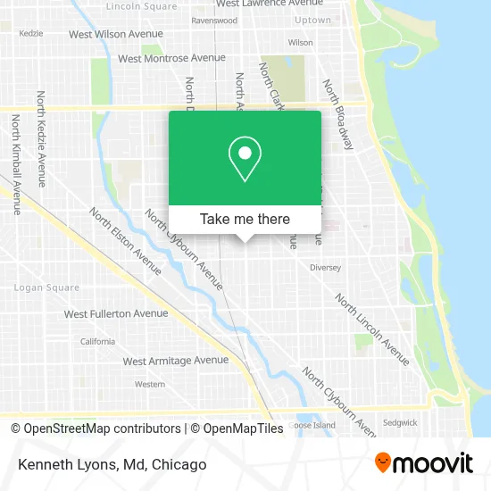 Kenneth Lyons, Md map