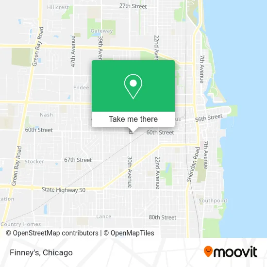 Finney's map