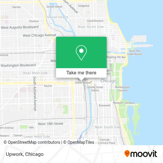 Upwork map