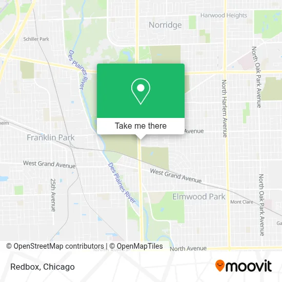 Redbox map
