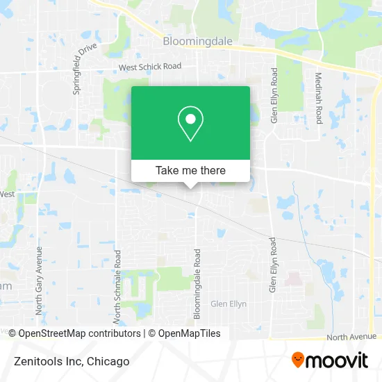 Zenitools Inc map