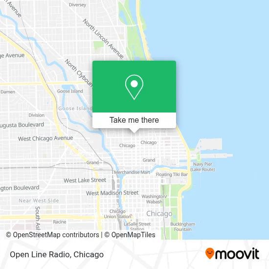 Open Line Radio map