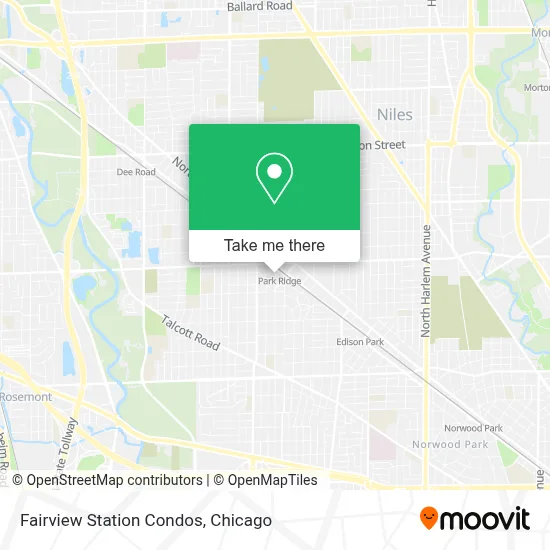 Fairview Station Condos map