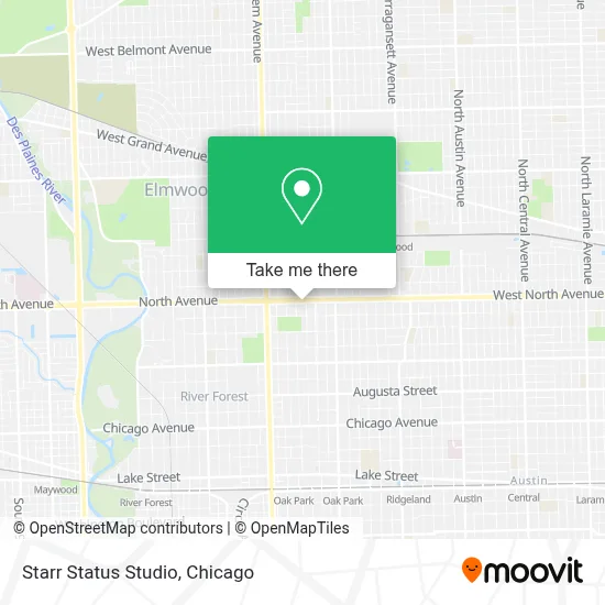 Starr Status Studio map