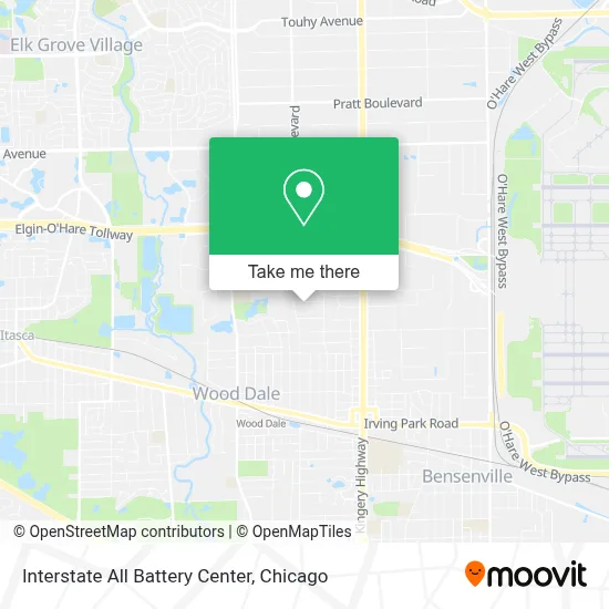 Interstate All Battery Center map