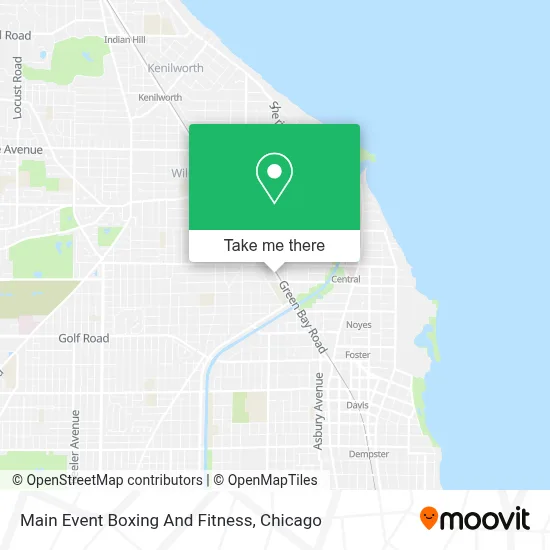 Main Event Boxing And Fitness map