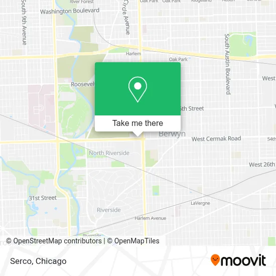 Serco map