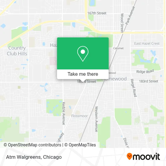 Atm Walgreens map