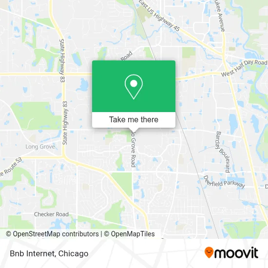 Bnb Internet map