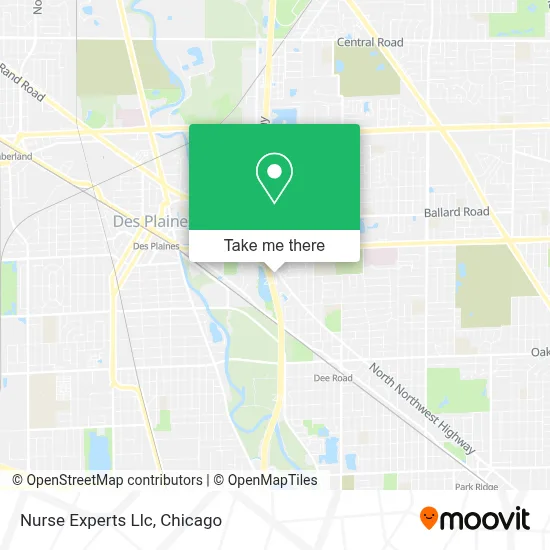 Nurse Experts Llc map