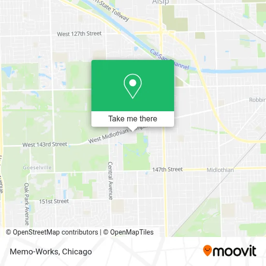 Memo-Works map