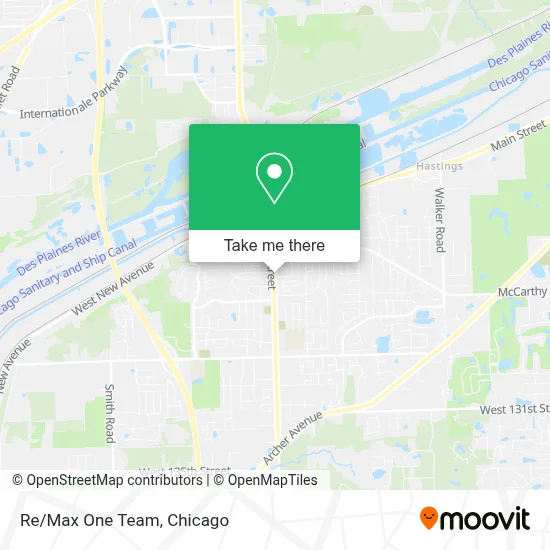 Re/Max One Team map