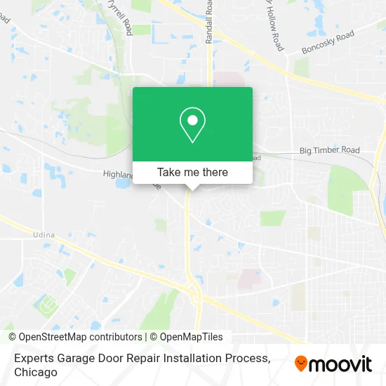 Experts Garage Door Repair Installation Process map