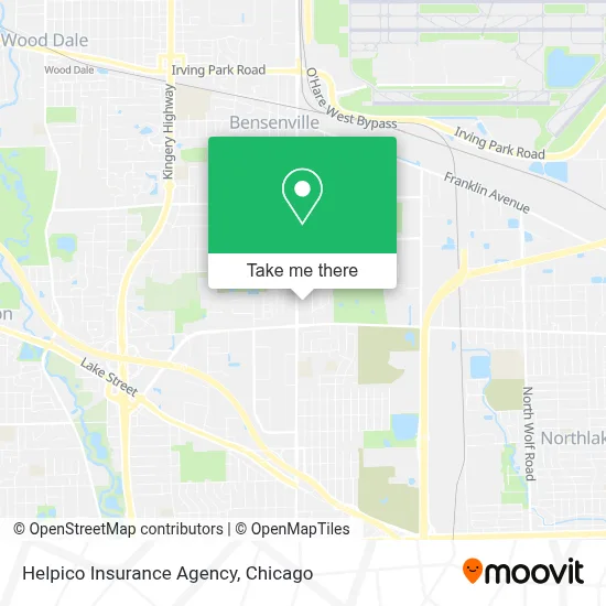 Helpico Insurance Agency map