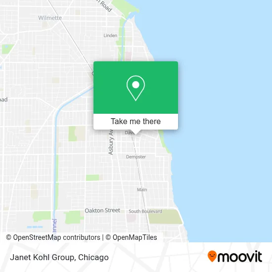 Janet Kohl Group map