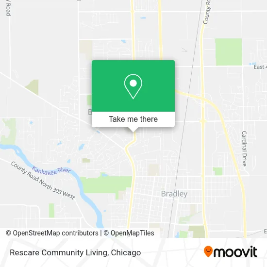 Rescare Community Living map