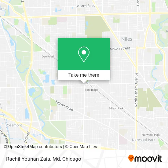 Rachil Younan Zaia, Md map