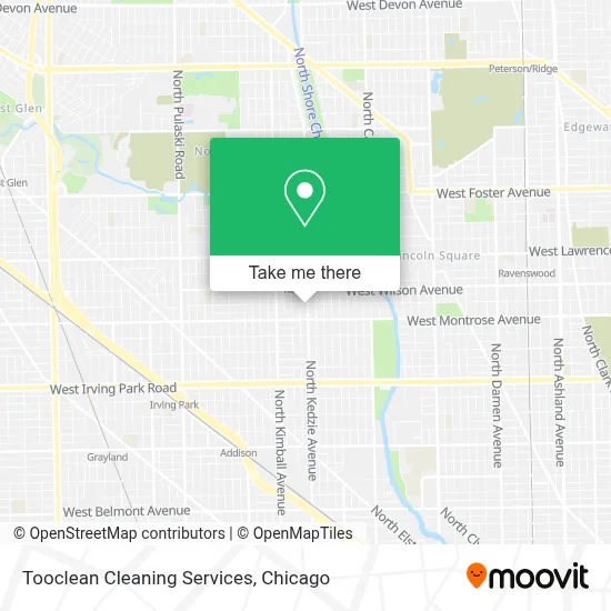 Tooclean Cleaning Services map